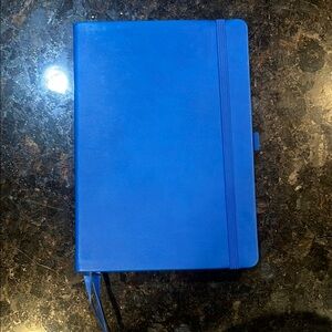 Blue bullet journal